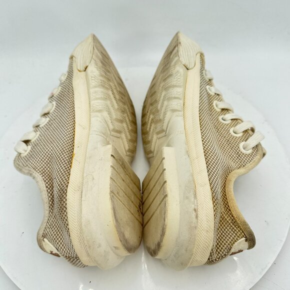 Tory Burch Buddy Women Size 7.5M CreamOff White Canvas Low Top Lace Up Shoes - Picture 6 of 12